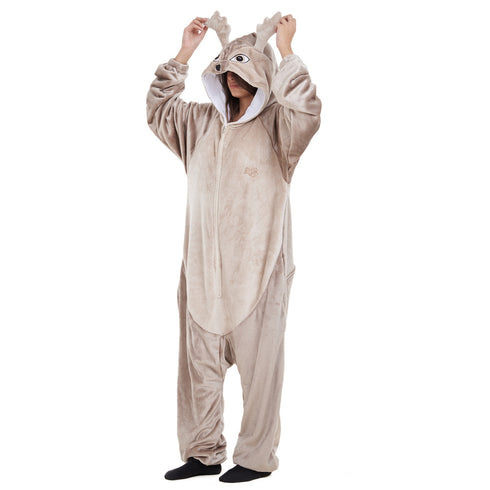 Snuggs Blanket Animal Onesie Deer